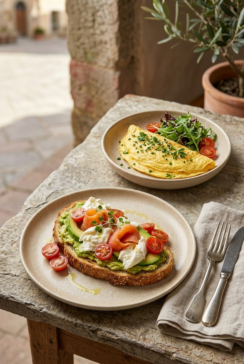 Brunch a Pienza
